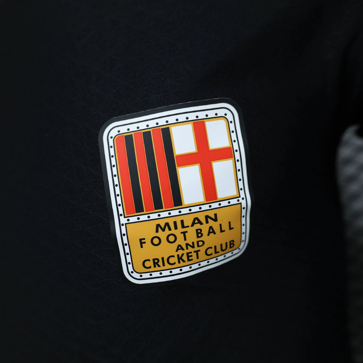 Maillot football Milan AC 125 ans years Noir Vintage Retro manches longues * Player Version 2024/25