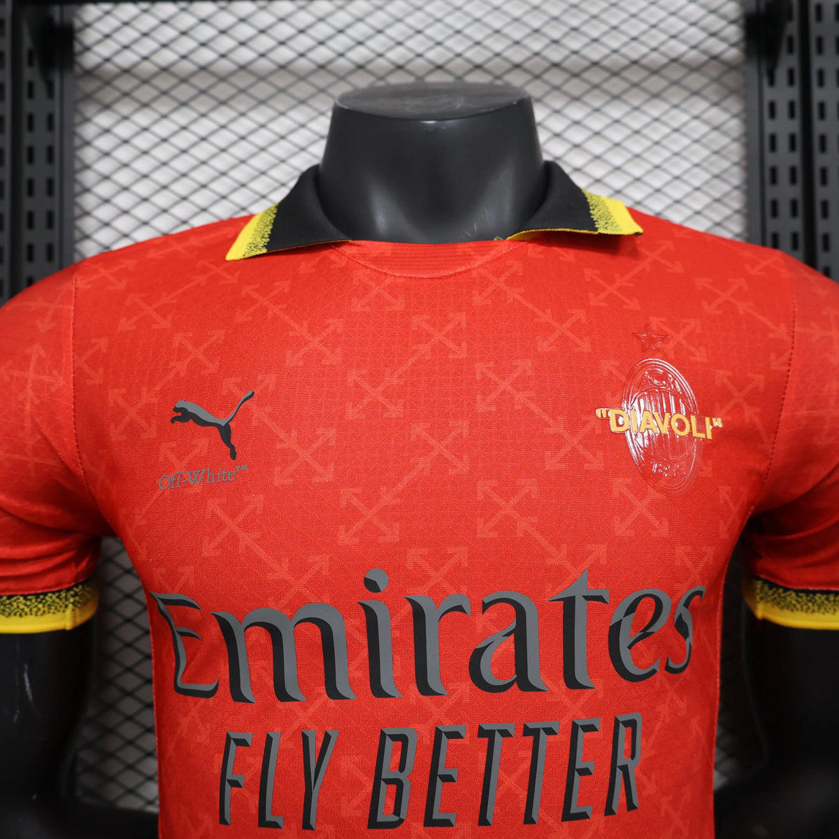 Maillot football Milan AC domicile Player Version 2025/26