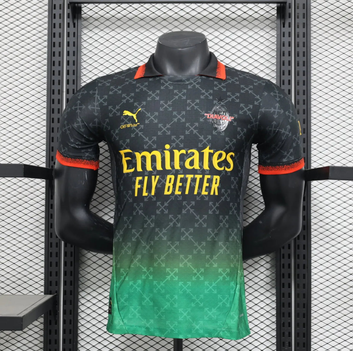 Maillot football Milan AC fourth 4e Player Version 2025/26