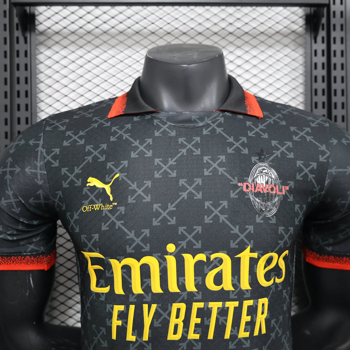 Maillot football Milan AC fourth 4e Player Version 2025/26