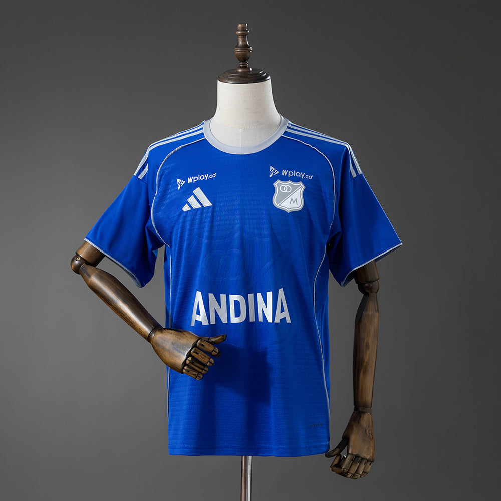 Maillot football Millonarios domicile 2026/27