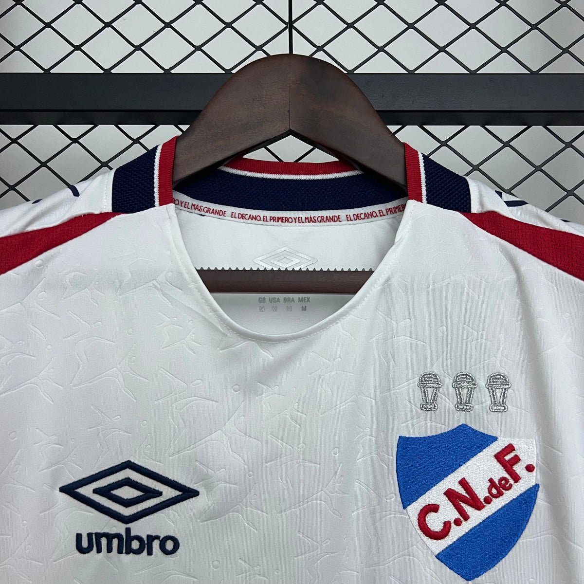 Maillot football Nacional (Uruguay) blanc 2025/26