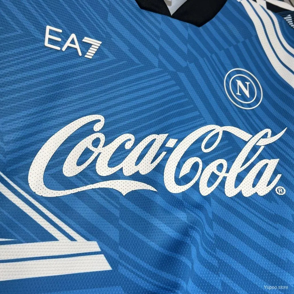 Maillot football Naples Napoli pré-match 2024/25
