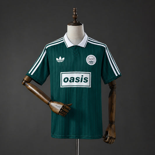 Maillot football Oasis Live '25 Originals Vert Foncé