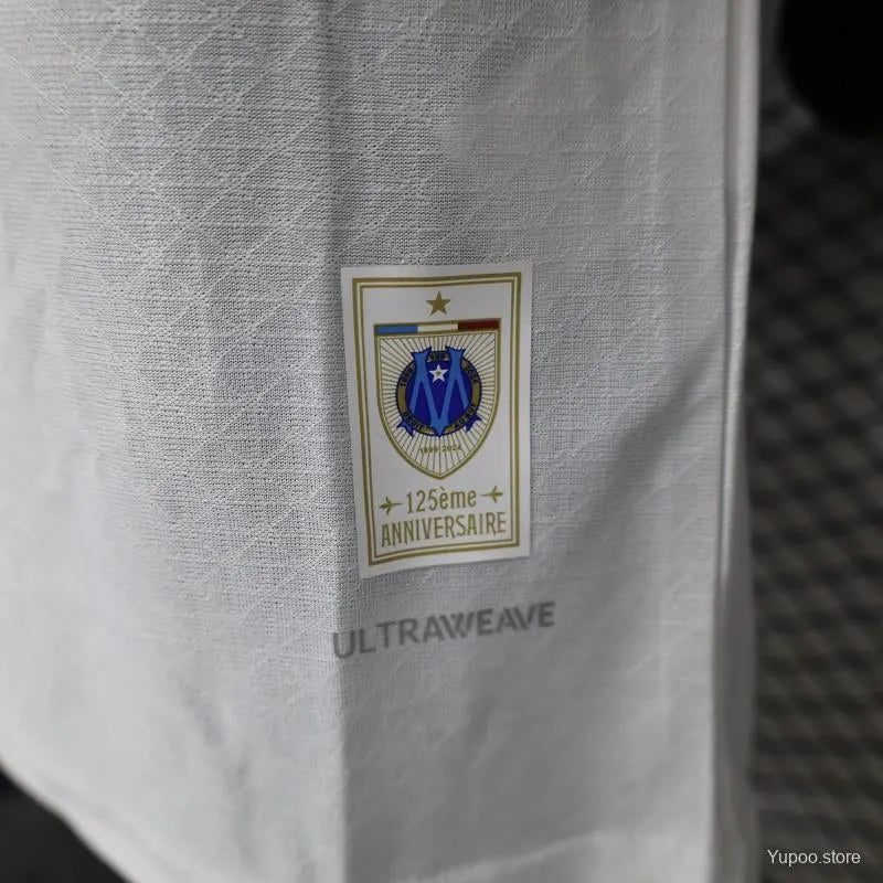 Maillot football Olympique de Marseille OM 125 e anniversaire Player Version 2024/25
