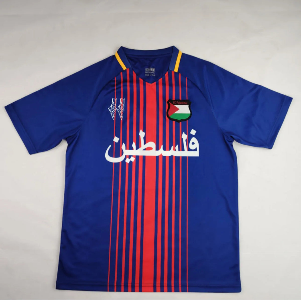 Maillot de football Palestine / Palestina FC Palestino Falistīn Bleu فلسطين 2024/25