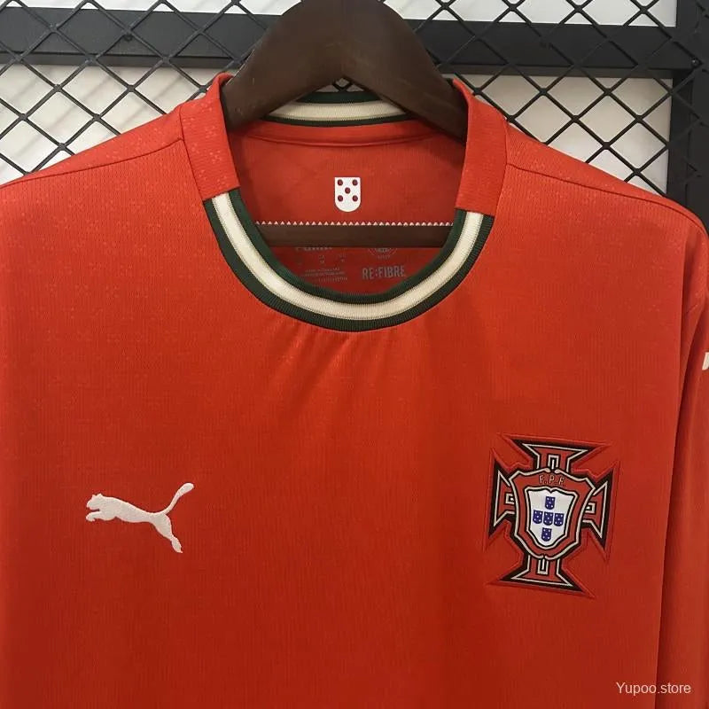 Maillot football Portugal domicile manches longues 2025/26