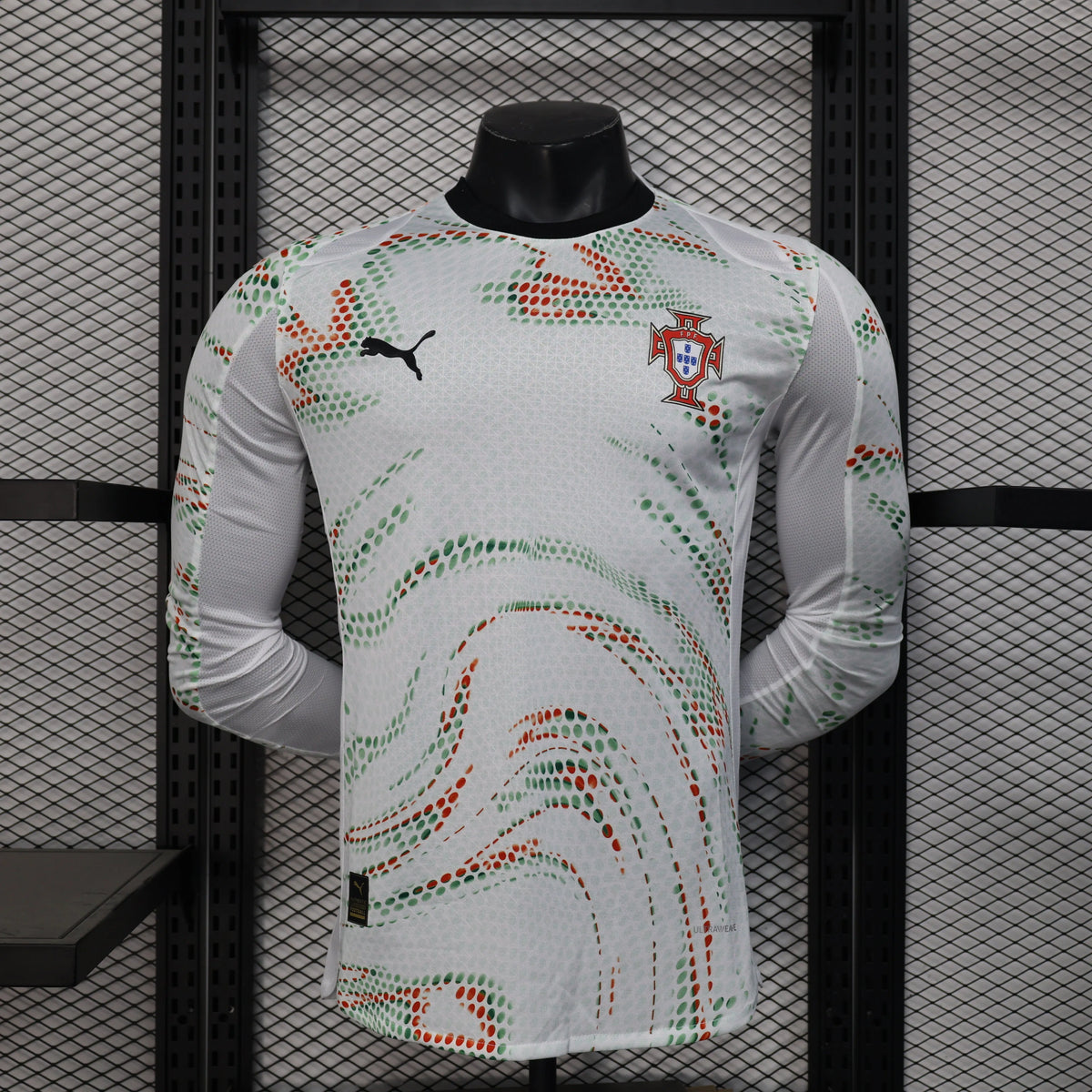 Maillot football Portugal extérieur Player Version LS manches longues 2025/26