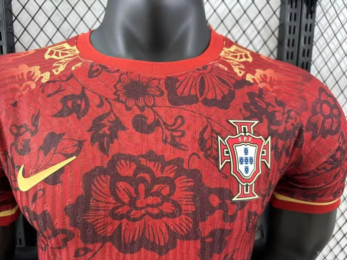 Maillot football Portugal Version Red Rouge *Player Version* 2024/25