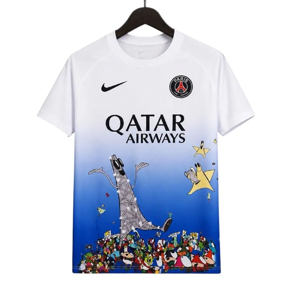 Maillot football PSG Art Basel Edgar Plans - Back 2 Back 2 étoiles ⭐️⭐️