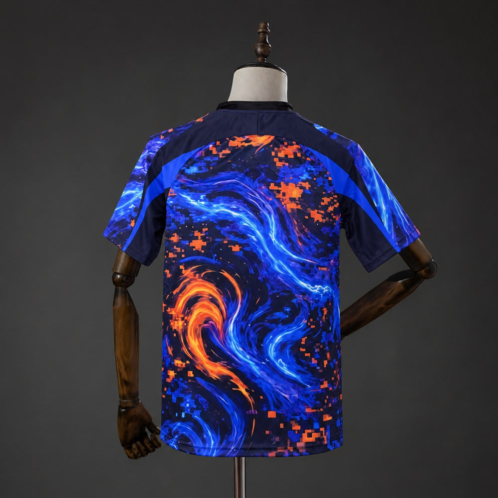 Maillot football PSG version spéciale motif flammes 2026/27