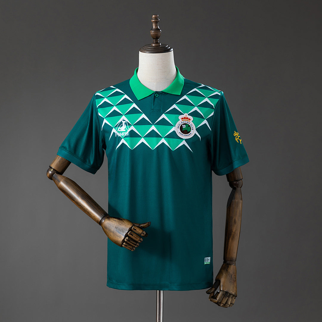 Maillot football Racing de Santander gardien 113e anniversaire vert