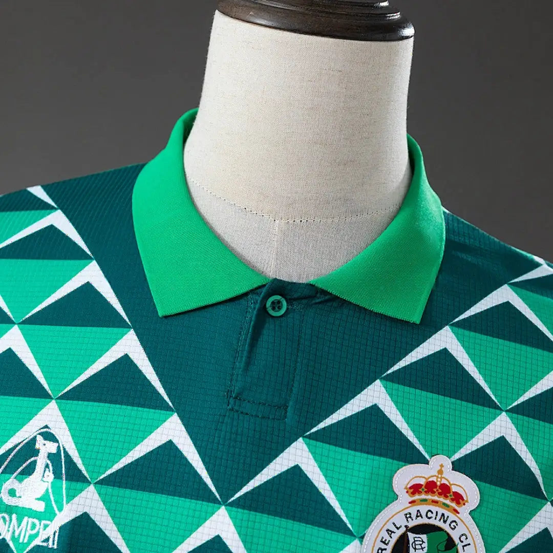 Maillot football Racing de Santander gardien 113e anniversaire vert