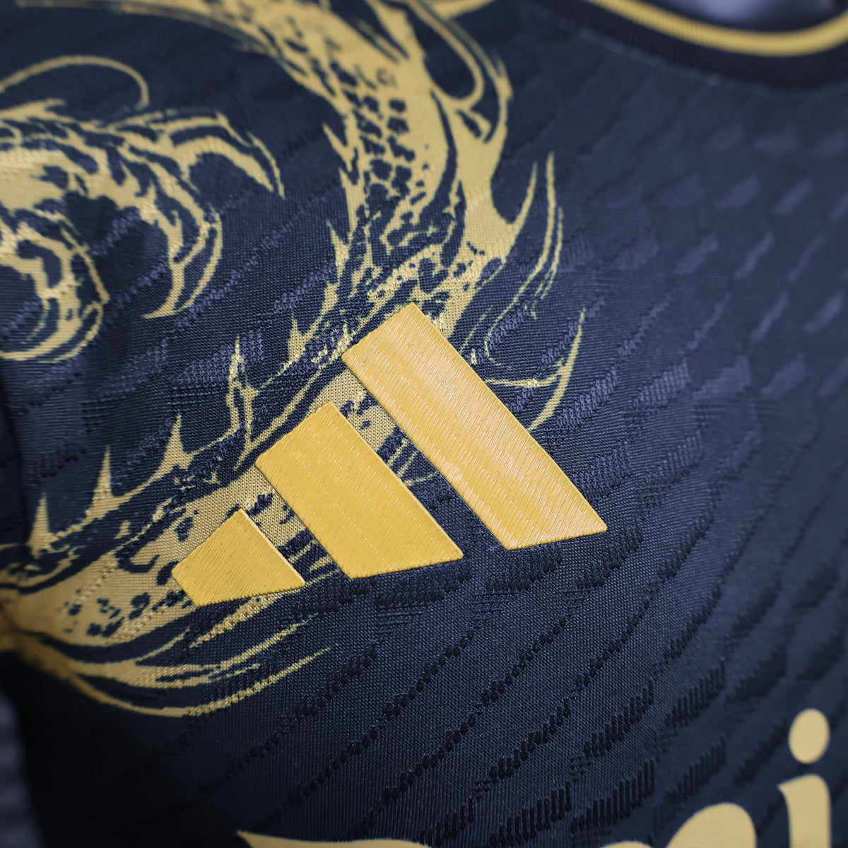 Maillot football Real Madrid Black Dragon Player Version 2024/25