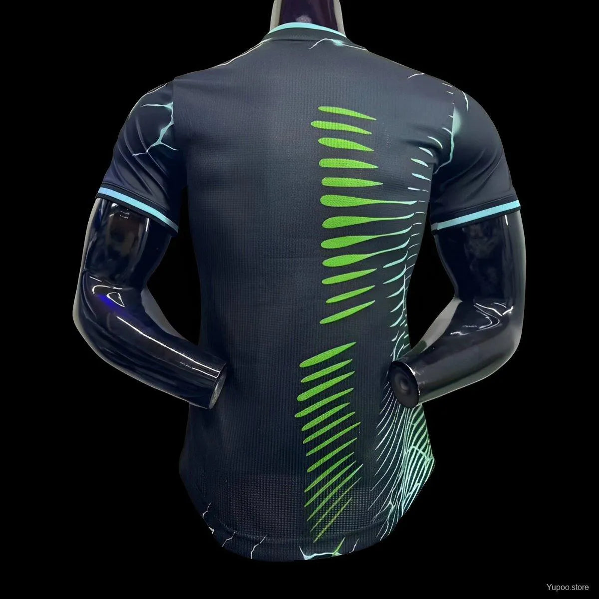 Maillot football Real Madrid Black Green Panther Panthère noire Player Version 2024/25