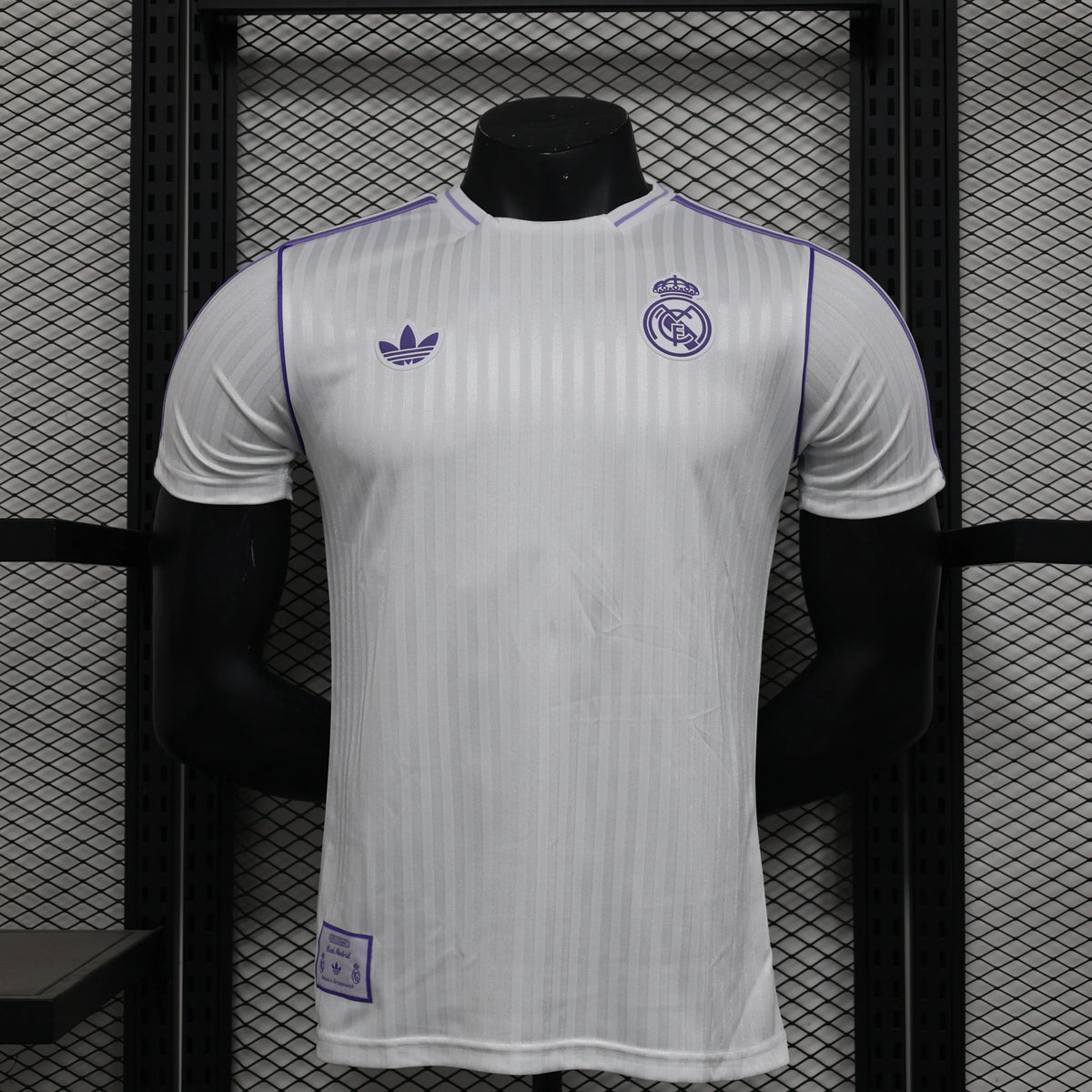 Maillot football Real Madrid Blanc Violet Player Version 2025/26
