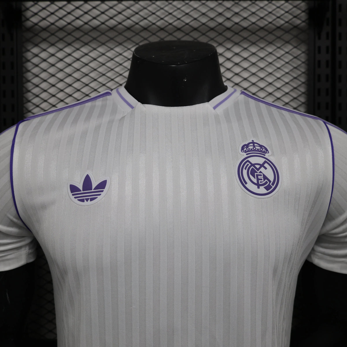 Maillot football Real Madrid Blanc Violet Player Version 2025/26