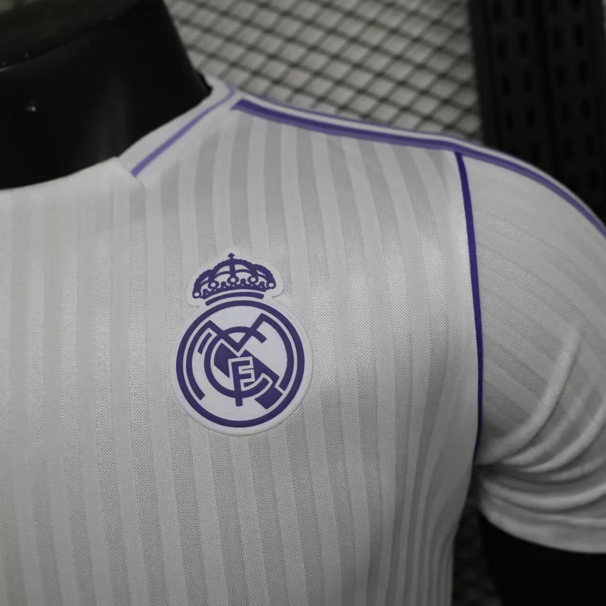Maillot football Real Madrid Blanc Violet Player Version 2025/26