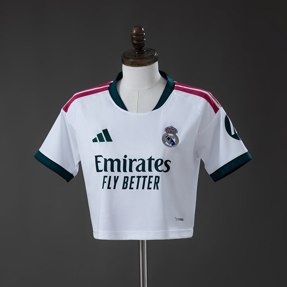 Maillot football Real Madrid domicile femme crop 2026/27