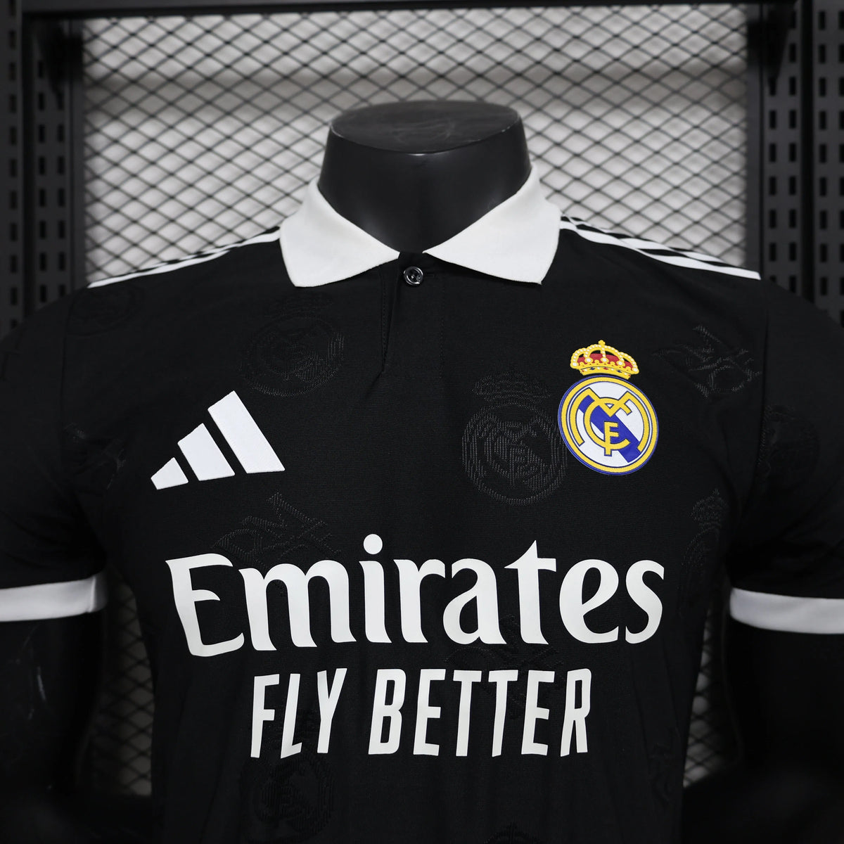 Maillot football Real Madrid Dragon Noir Player Version 2025/26