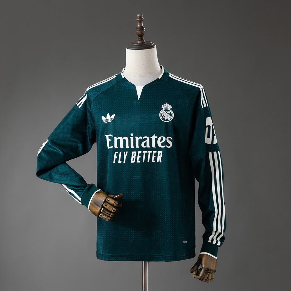 Maillot football Real Madrid extérieur manches longues 2026/27