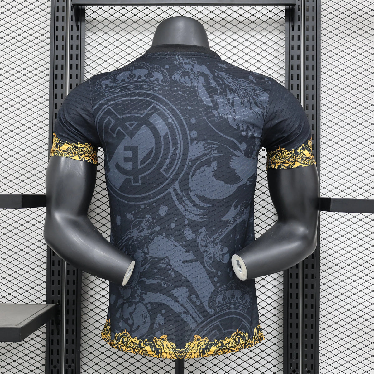 Maillot football Real Madrid Gold Dragon Player Version 2024/25
