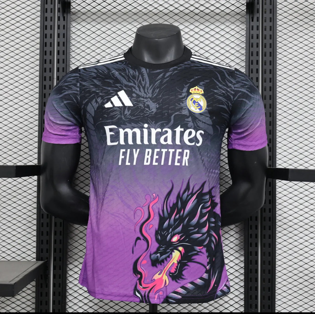 Maillot football Real Madrid Purple Dragon Player Version 2024/25