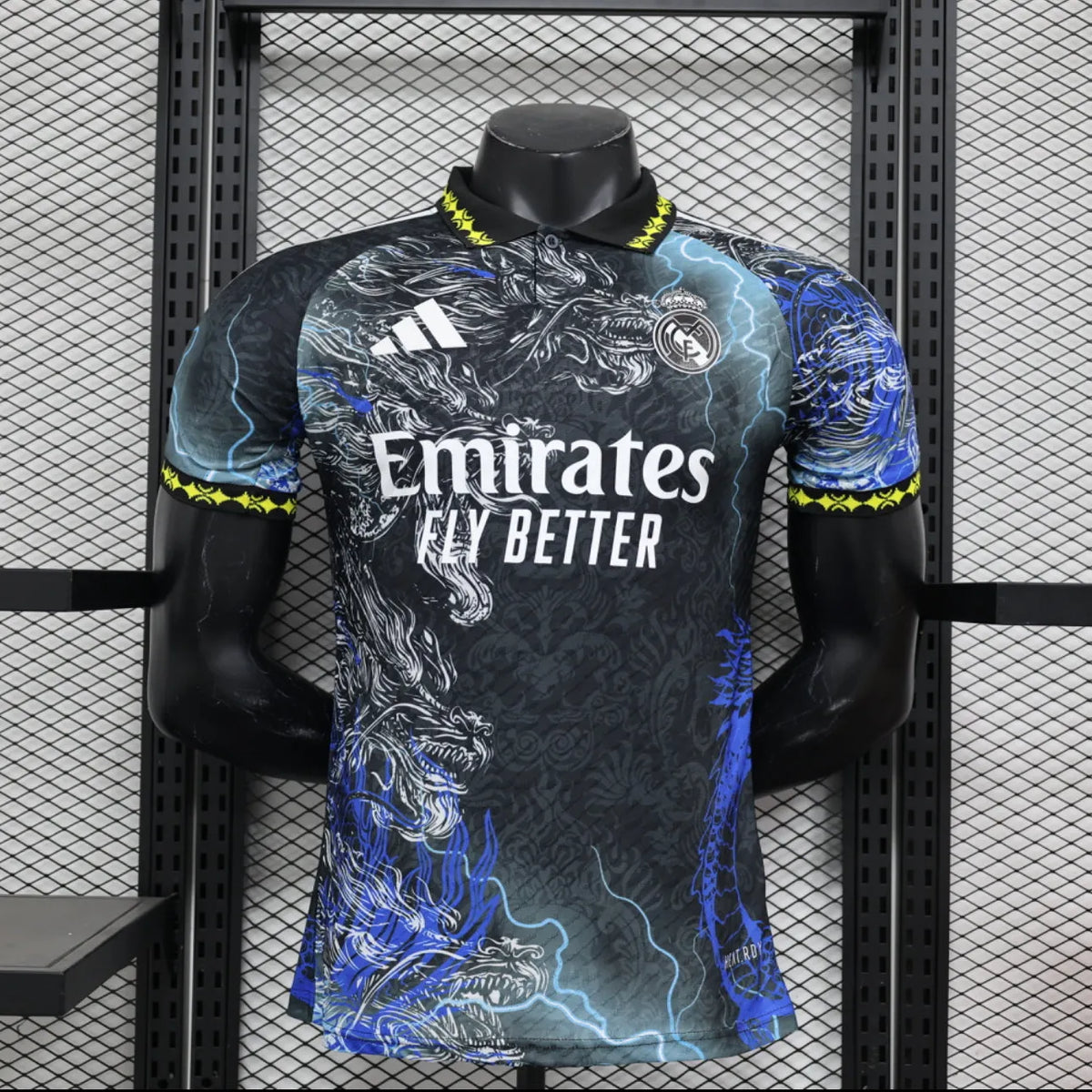 Maillot football Real Madrid Special Black Dragon Player Version