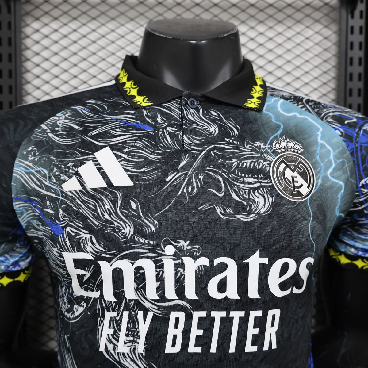 Maillot football Real Madrid Special Black Dragon Player Version