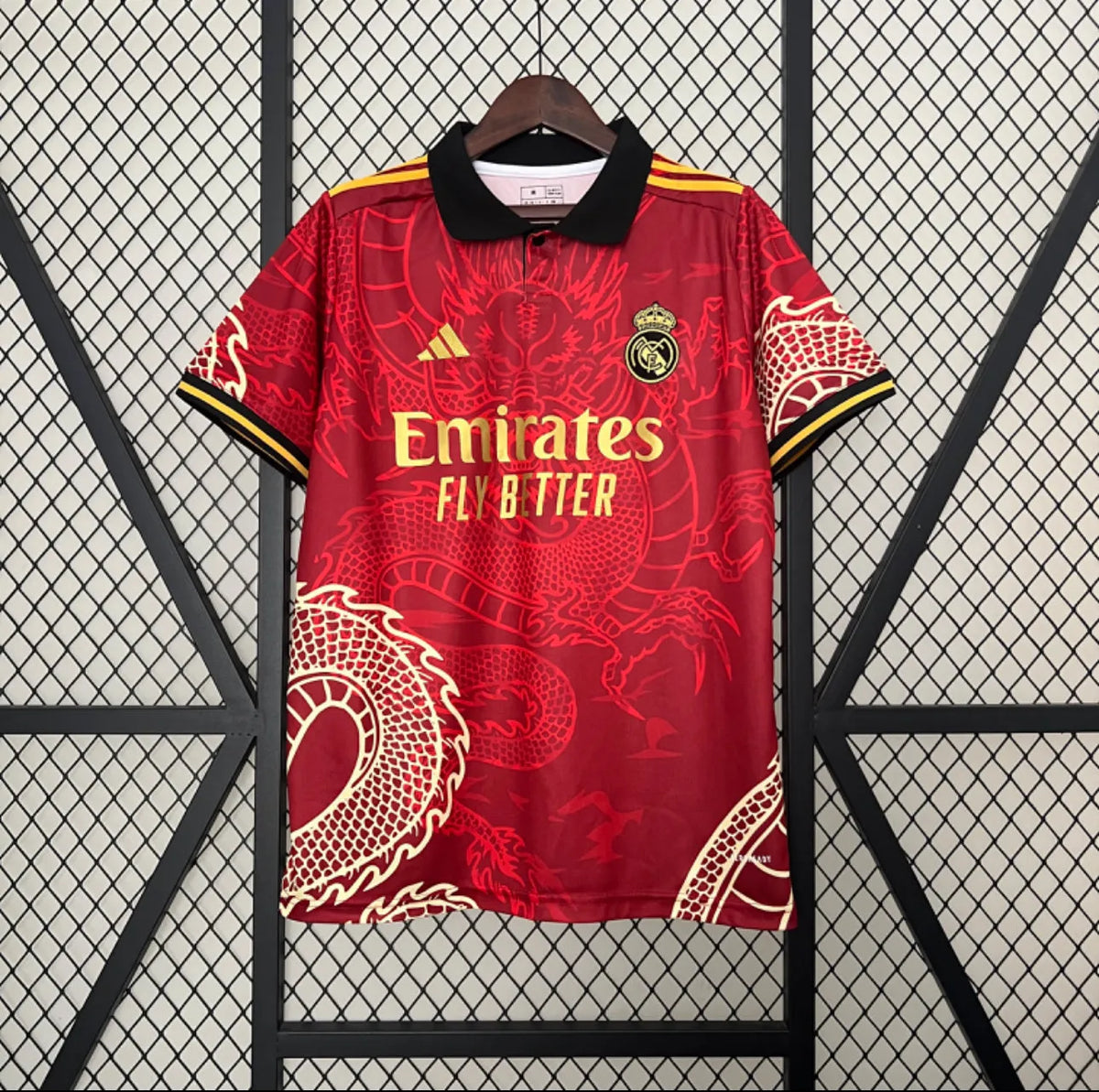 Maillot football Real Madrid Spécial Dragon Red 2024/25