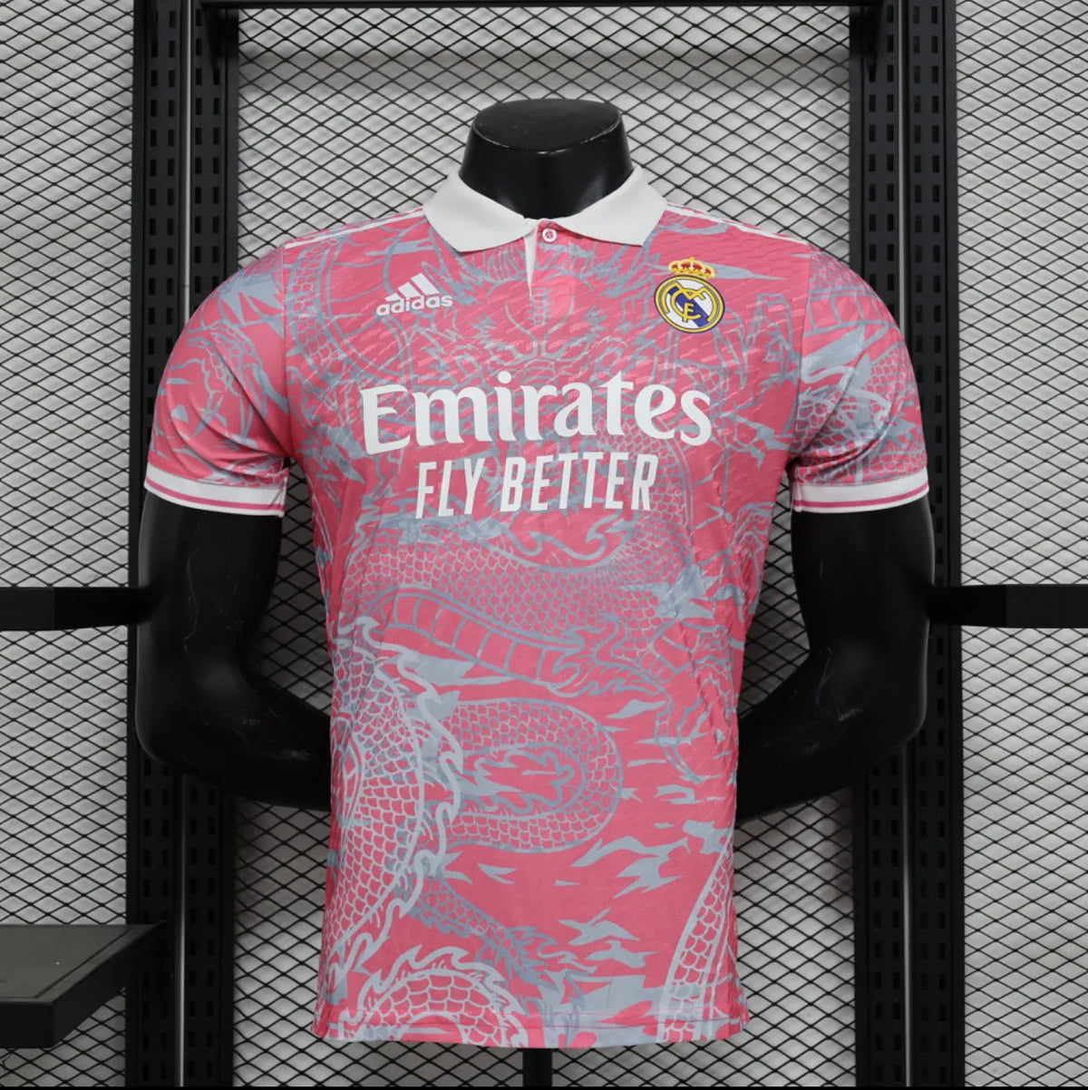 Maillot football Real Madrid Special Pink Dragon Player Version
