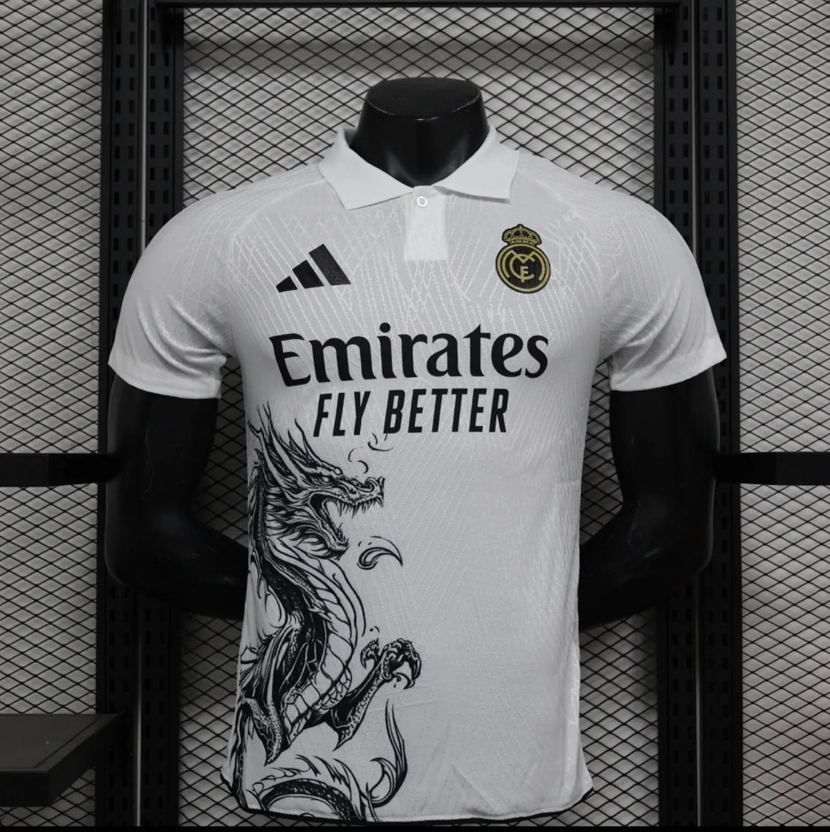 Maillot football Real Madrid Special White Dragon Player Version