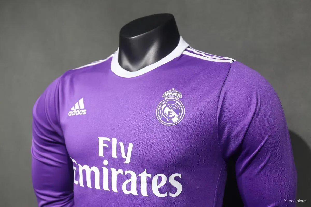 Maillot football Real Madrid third Player Version manches longues 2016/17