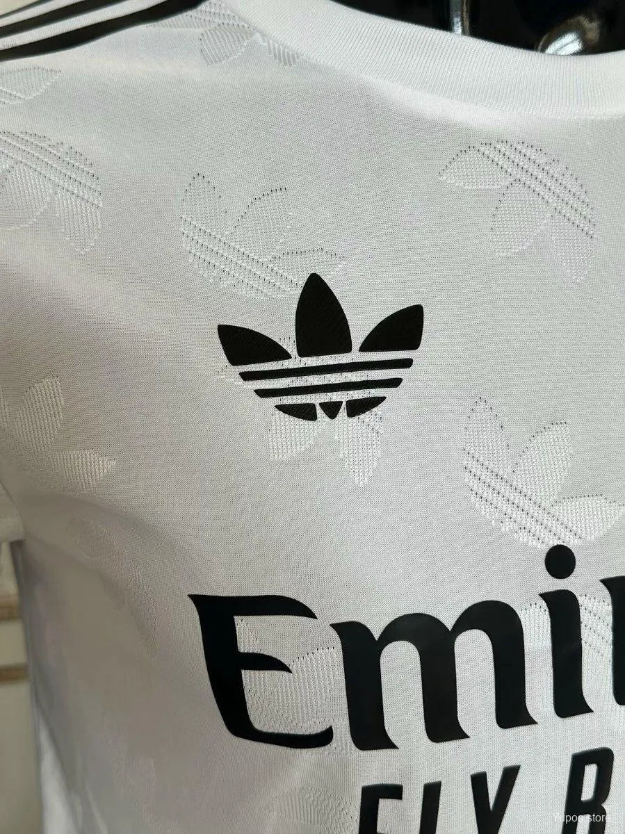 Maillot football Real Madrid White Adidas Original Player Version 2024/25