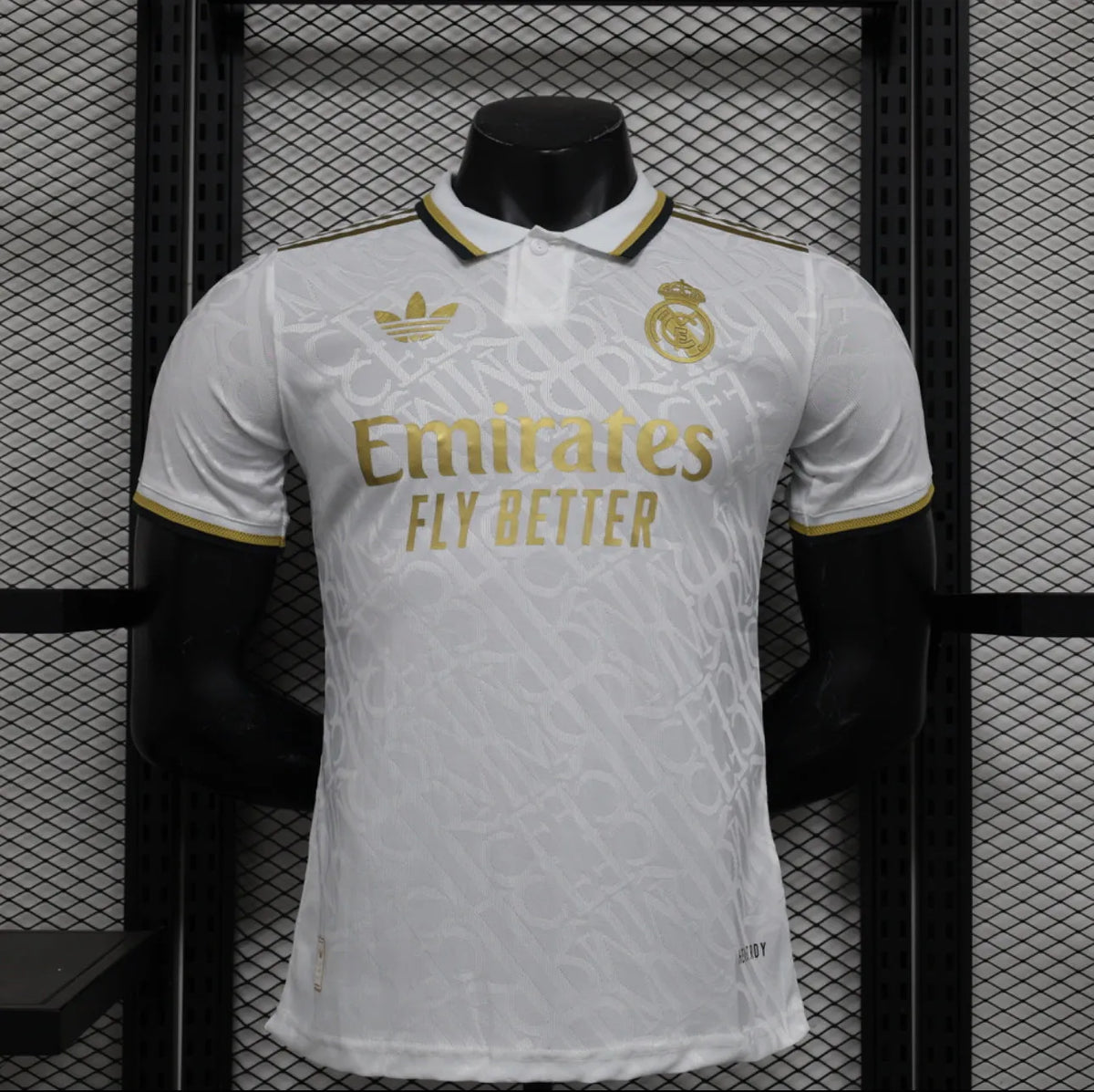 Maillot football Real Madrid White Adidas Originals Player Version 2024/25