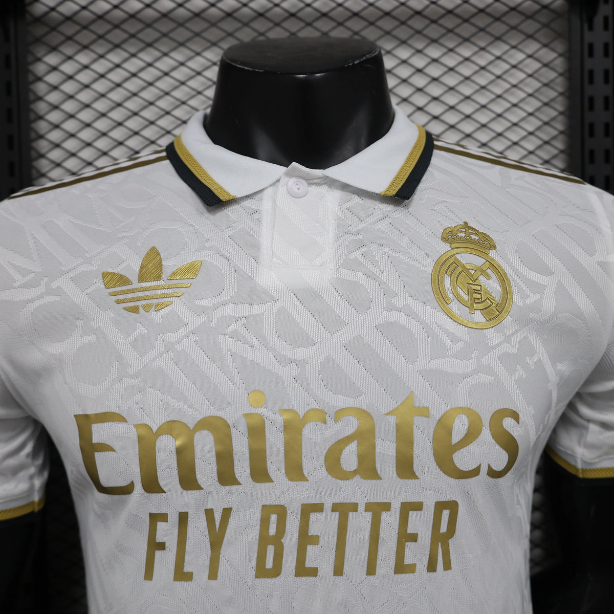 Maillot football Real Madrid White Adidas Originals Player Version 2024/25