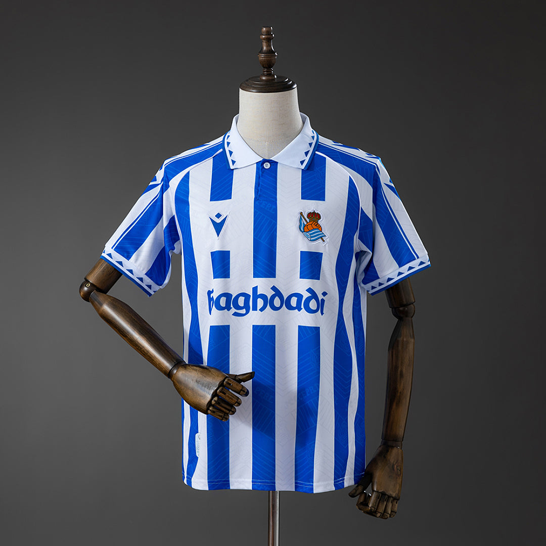 Maillot football Real Sociedad Rétro 2025/26