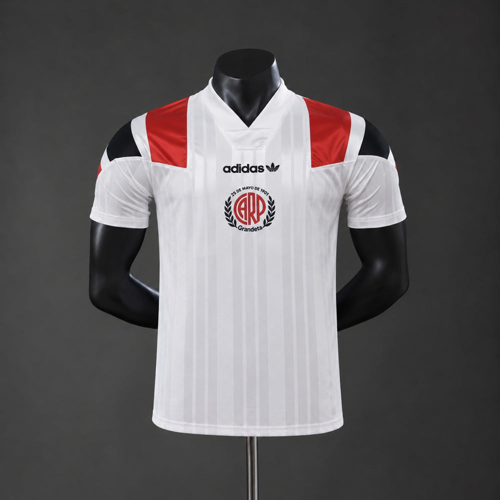 Maillot football River Plate EQT White Player Version Retro 2026/27