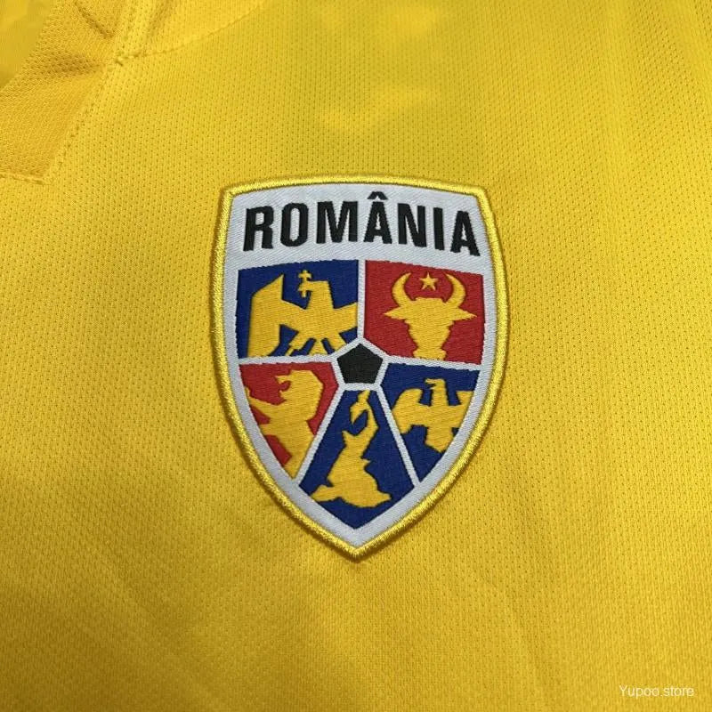 Maillot football Roumanie Romania domicile 2024/25