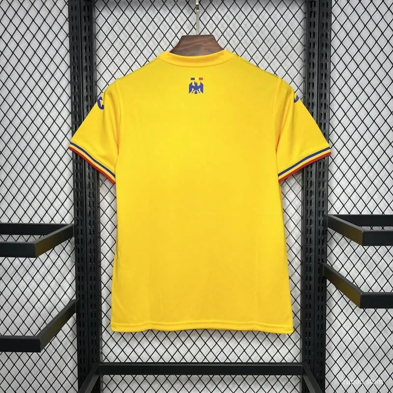 Maillot football Roumanie Romania jaune 2024/25