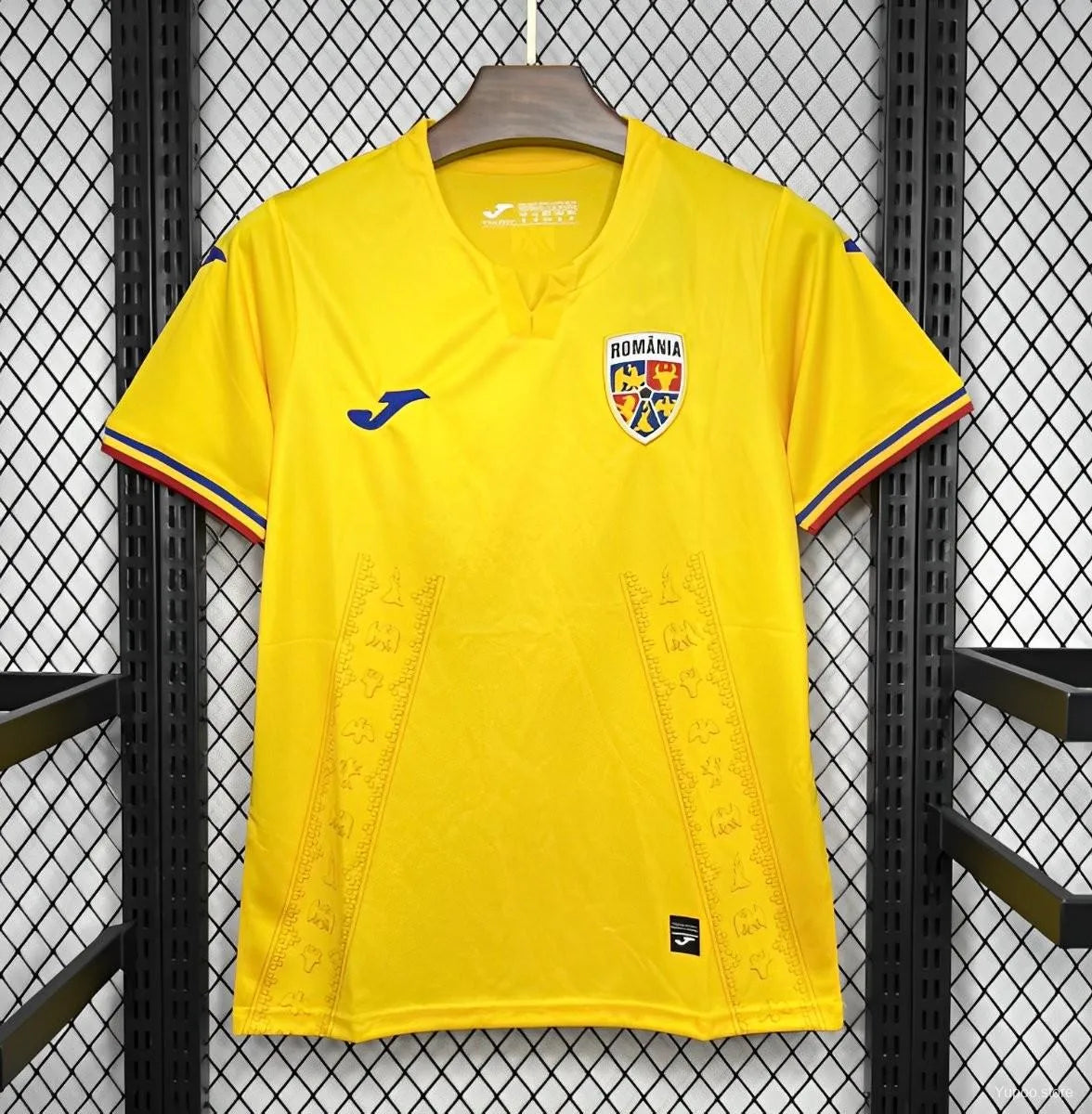 Maillot football Roumanie Romania jaune 2024/25