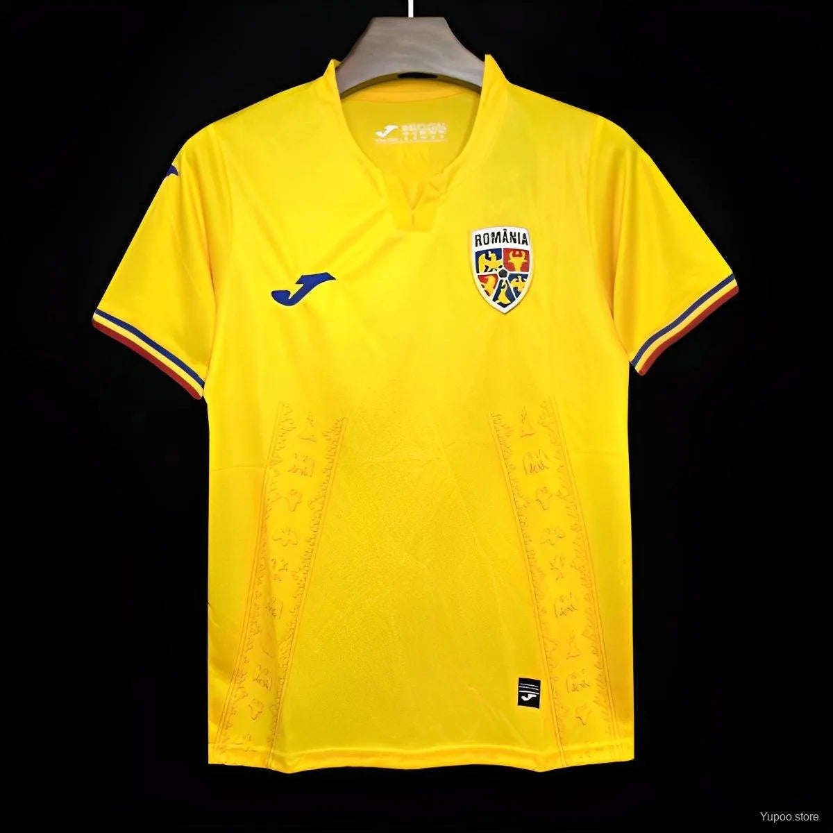 Maillot football Roumanie Romania jaune 2024/25