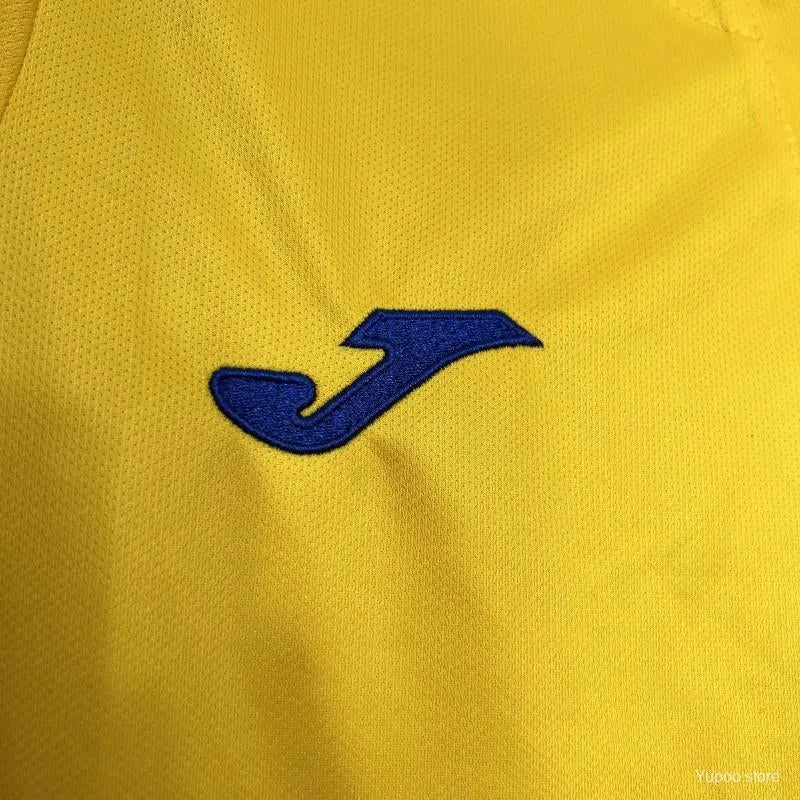 Maillot football Roumanie Romania jaune 2024/25