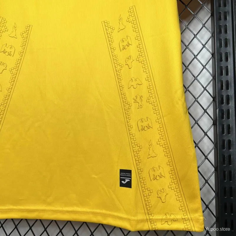 Maillot football Roumanie Romania jaune 2024/25