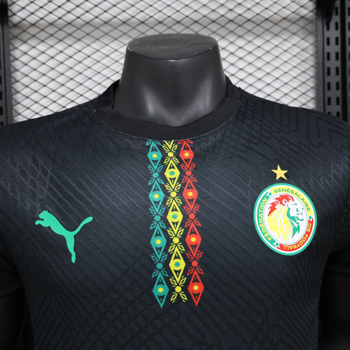 Maillot football Sénégal/Senegal Noir * Player Version * 2024/25