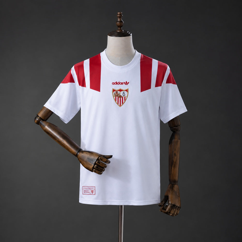 Maillot football Sevilla retro EQT 2026/27