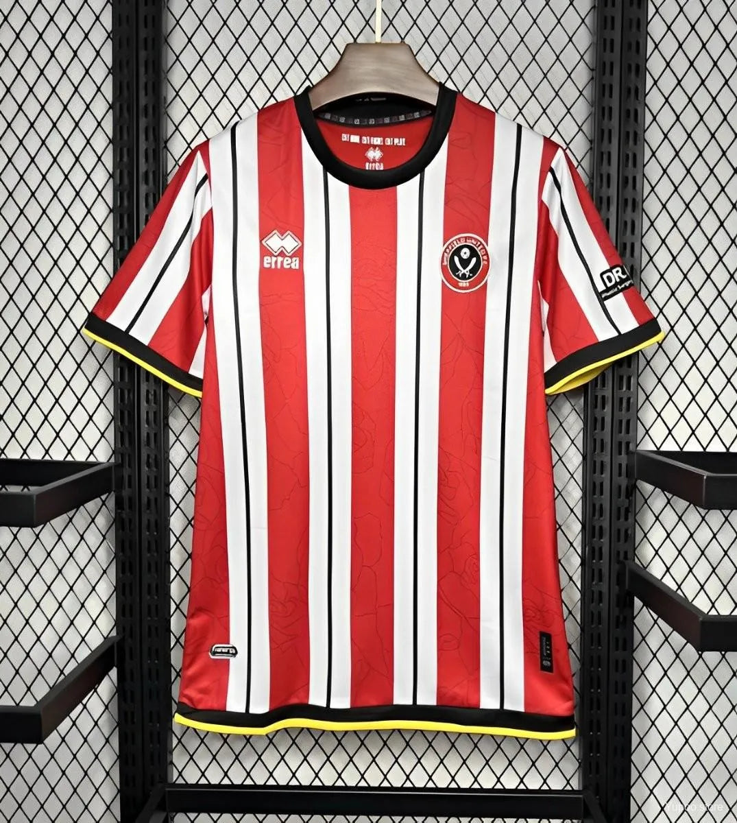 Maillot football Sheffield United domicile 2024/25