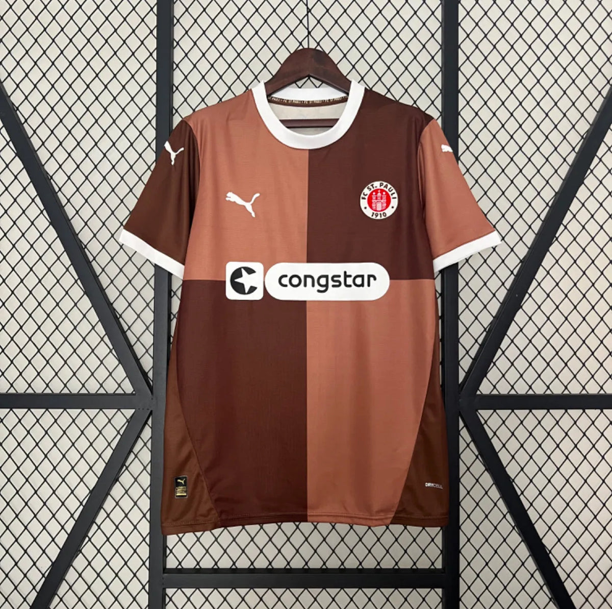 Maillot football St Pauli domicile 2024/25
