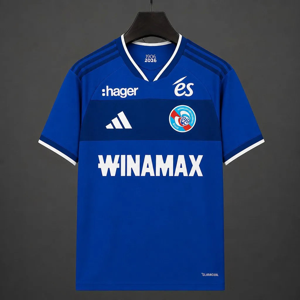 Maillot football Strasbourg domicile 2026/27