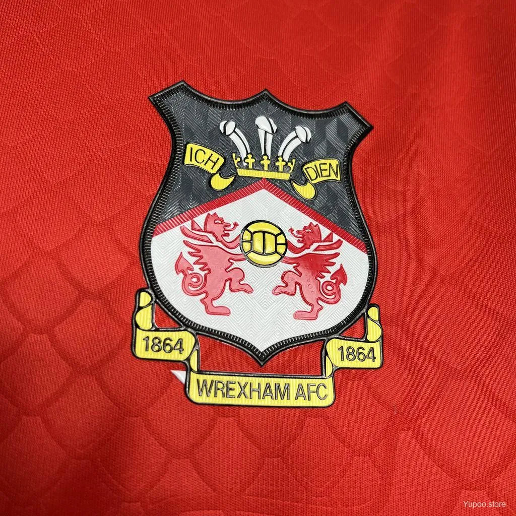 Maillot football Wrexham domicile 2024/25